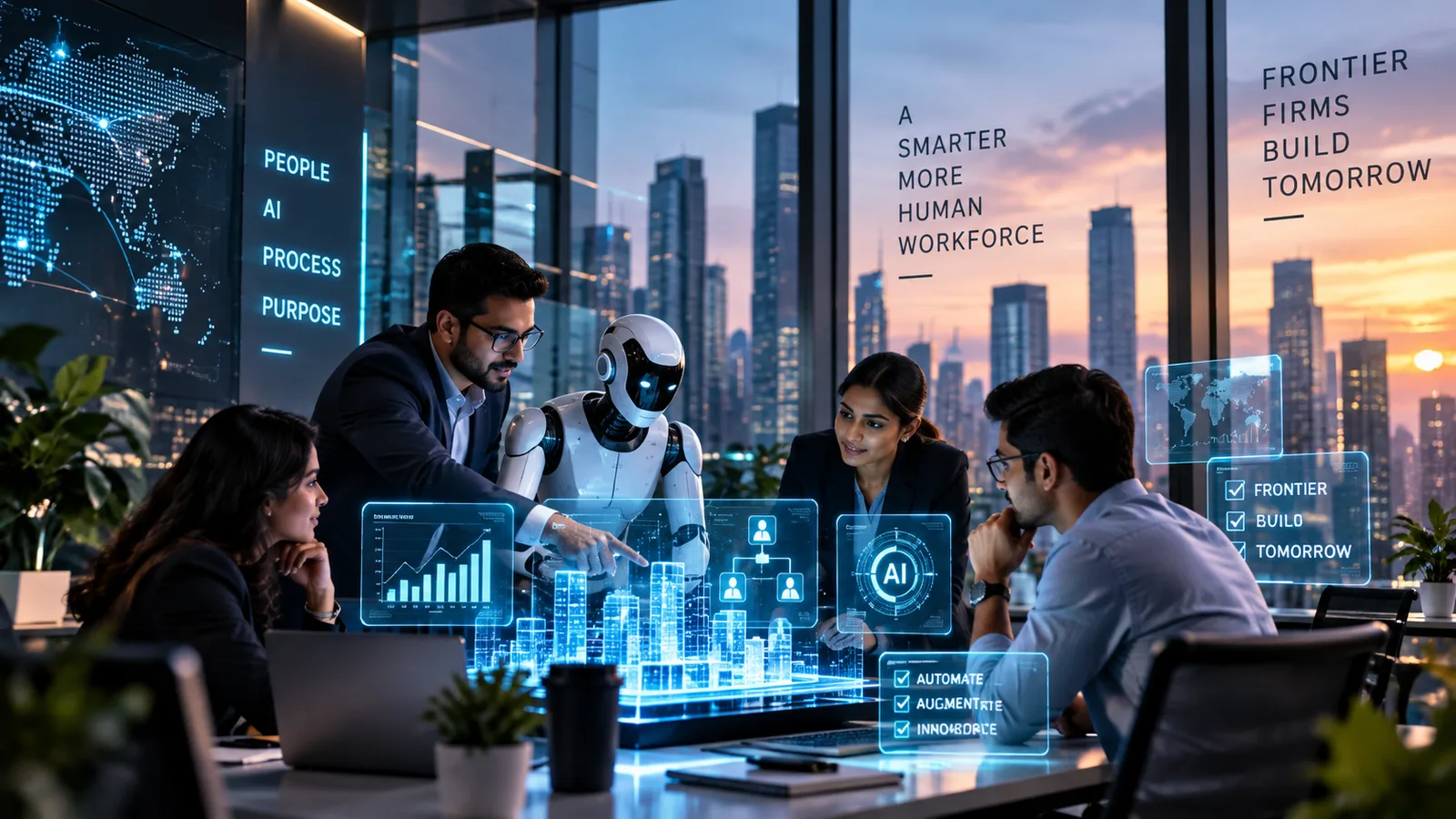 Inside frontier firms: rewriting the operating model of work