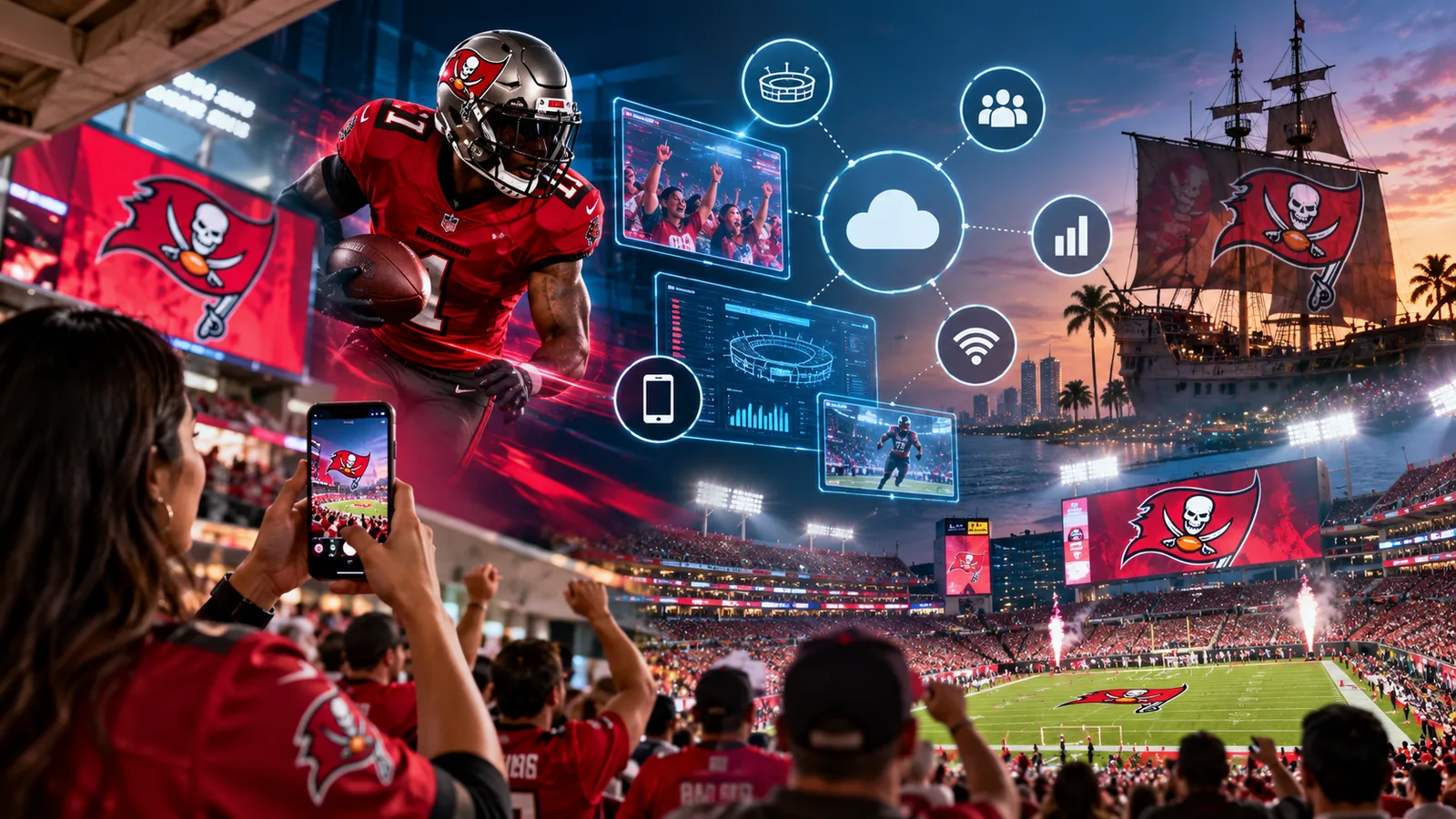 NetApp and Tampa Bay Buccaneers partnership targets connected fan experiences