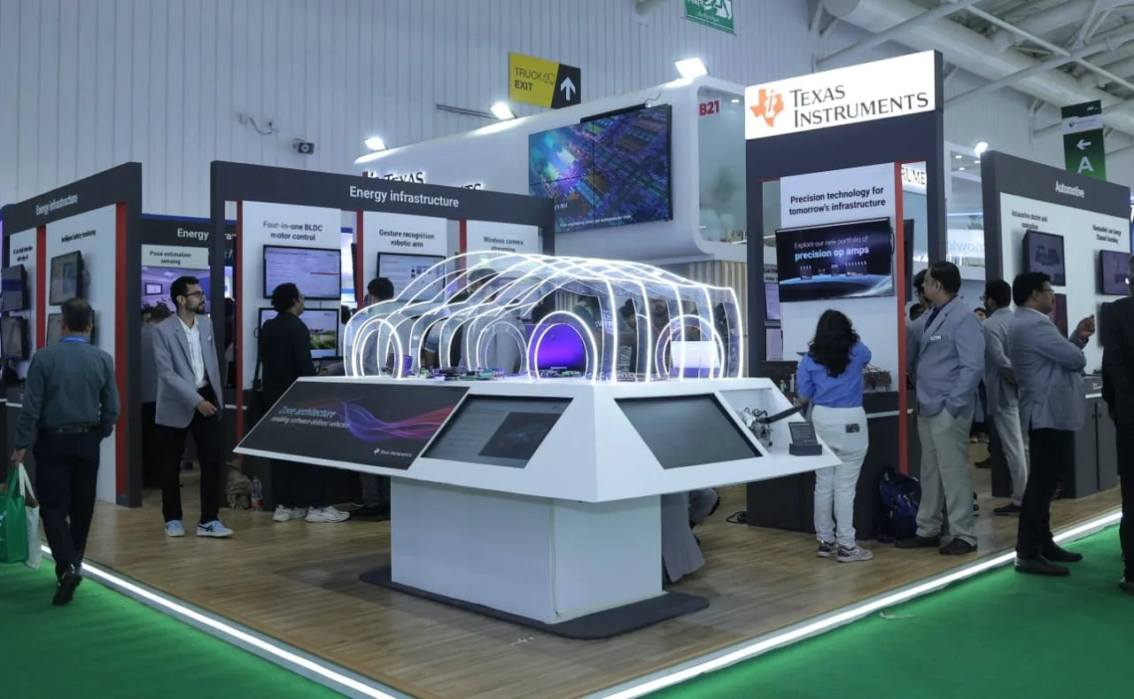 Texas Instruments semiconductors target EVs at electronica India