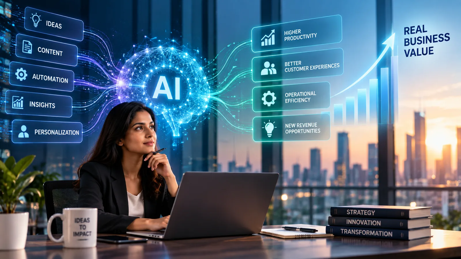Beyond the AI hype: How enterprises can build real business value from generative AI