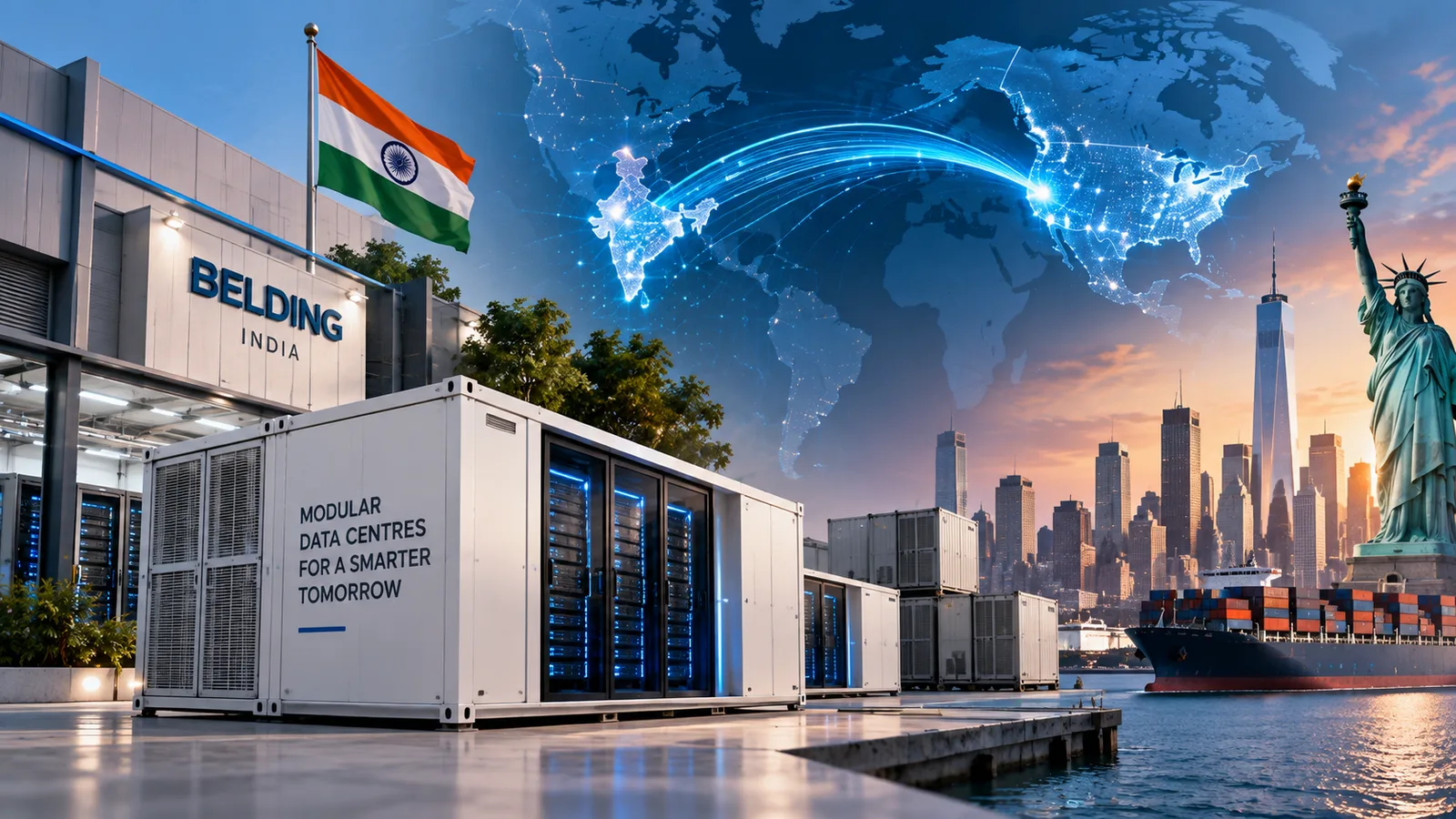 Belding India expands modular data centre business into North America