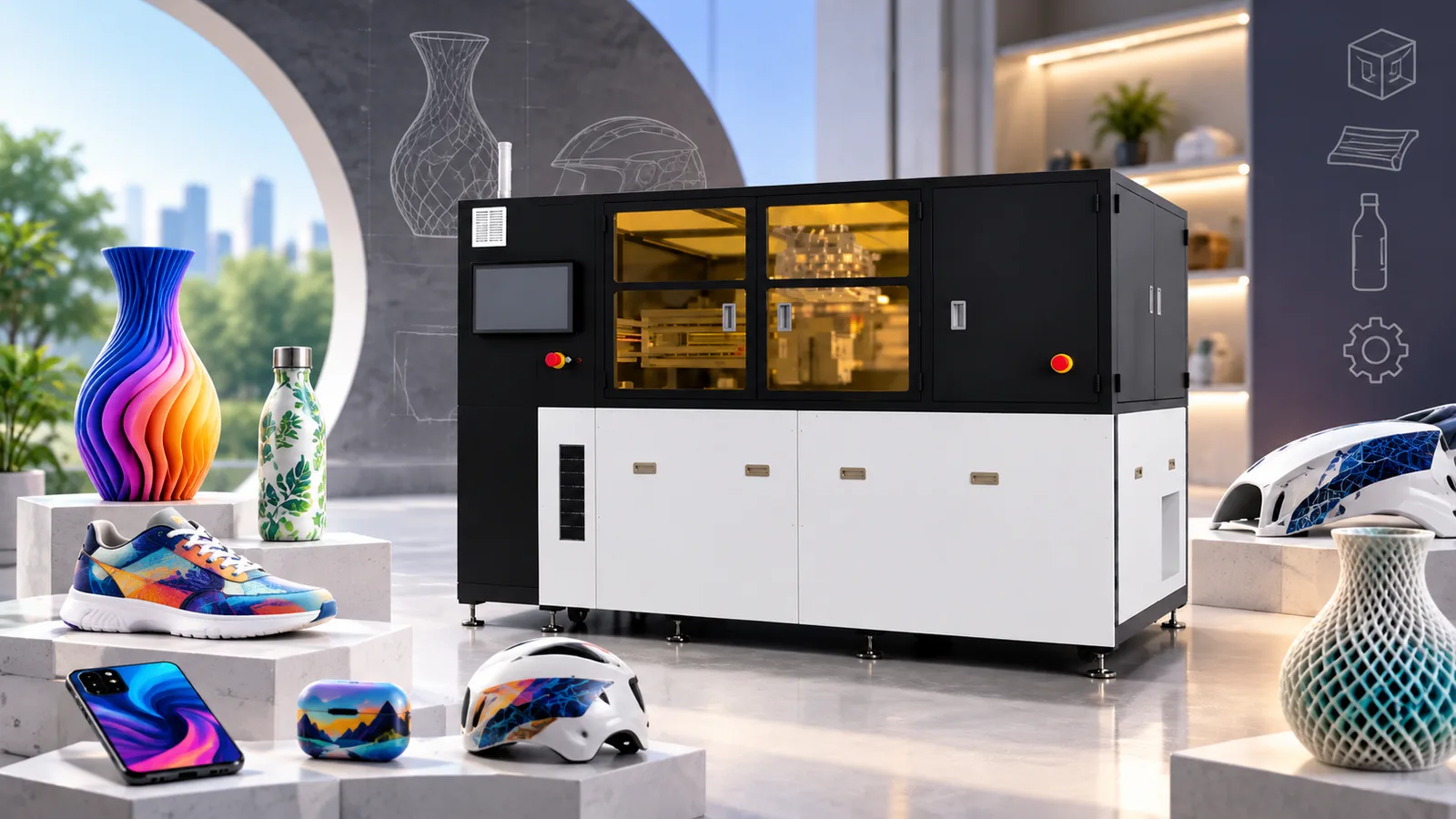 Epson CONTOURJET brings Inkjet printing to 3D objects