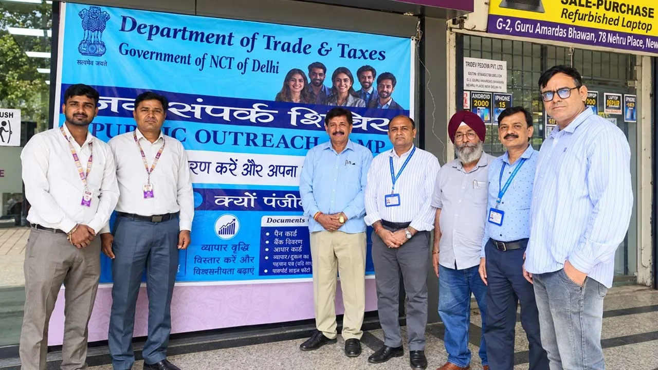 ADCTA and AU Small Finance Bank support taxpayer registration camps in Nehru Place