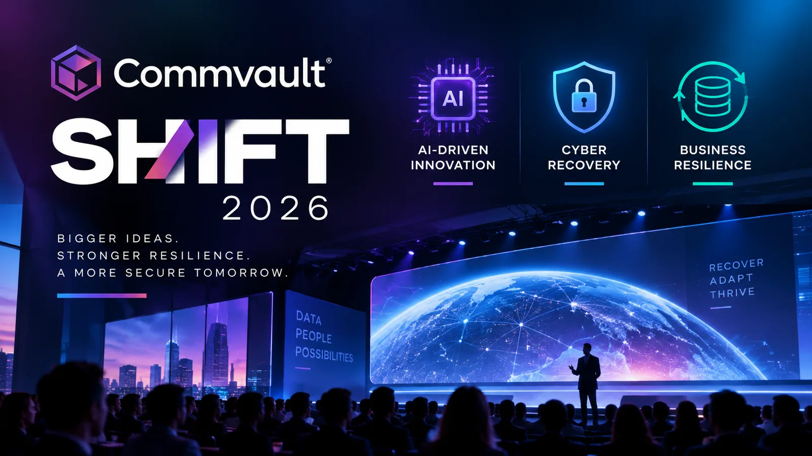 Commvault SHIFT 2026 to focus on AI, cyber recovery and resilience