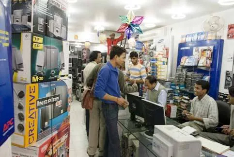 electronics shopping