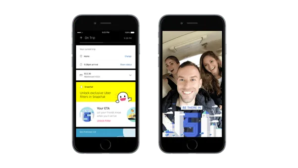 Uber launches Snapchat Custom Filters in India