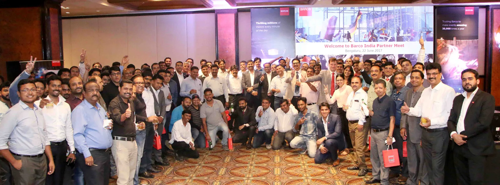 Barco discusses ProAV, VR solutions at Bangalore meet