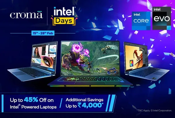 Croma Partners with Intel for Croma Intel Days